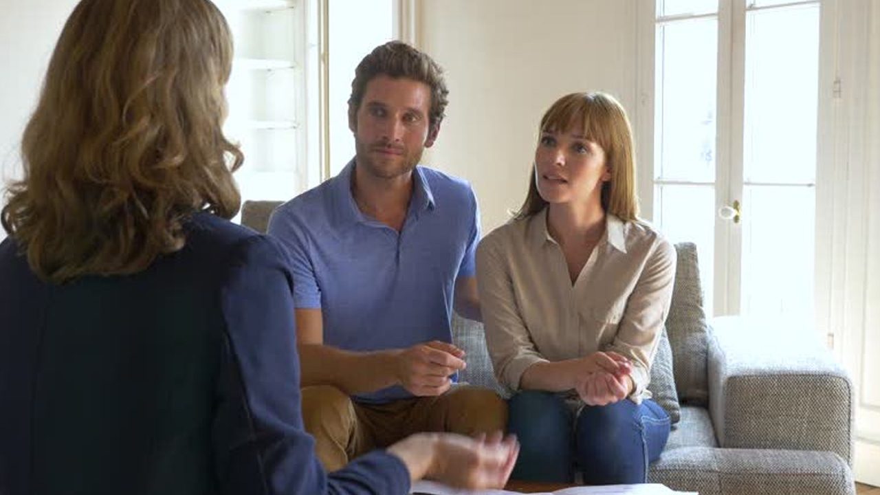 Married couple attending a therapy session in Colorado