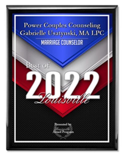 Power Couples Counseling 2022 Best of Louisville Award